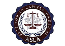 Asla Top 40 Lawyer Under 40 Logo